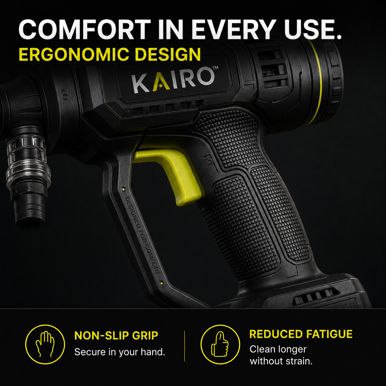 KAIRO™ The Cordless Cleaning System Built For Real Life.