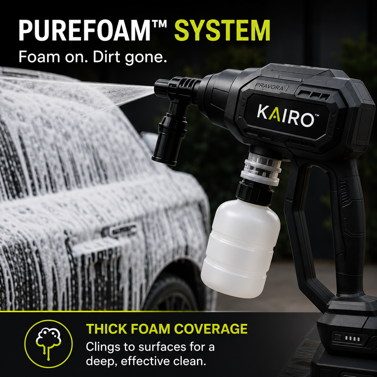 KAIRO™ The Cordless Cleaning System Built For Real Life.