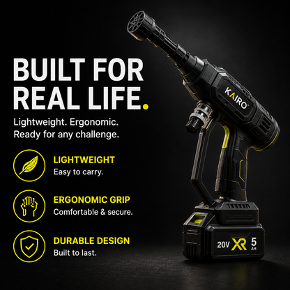 KAIRO™ The Cordless Cleaning System Built For Real Life.